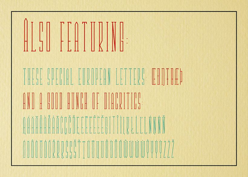 BDG Font. Presentación 4