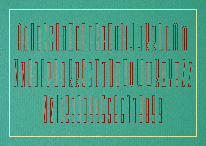 BDG Font. Presentación 3