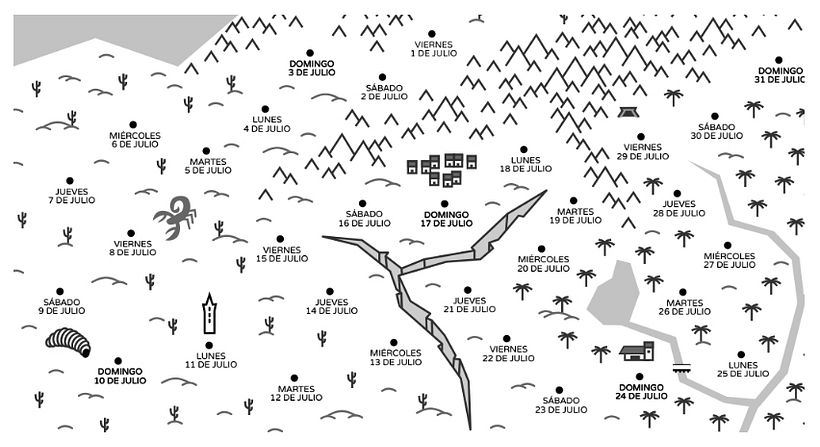 Calendario "La Gran Aventura de 2016" 10