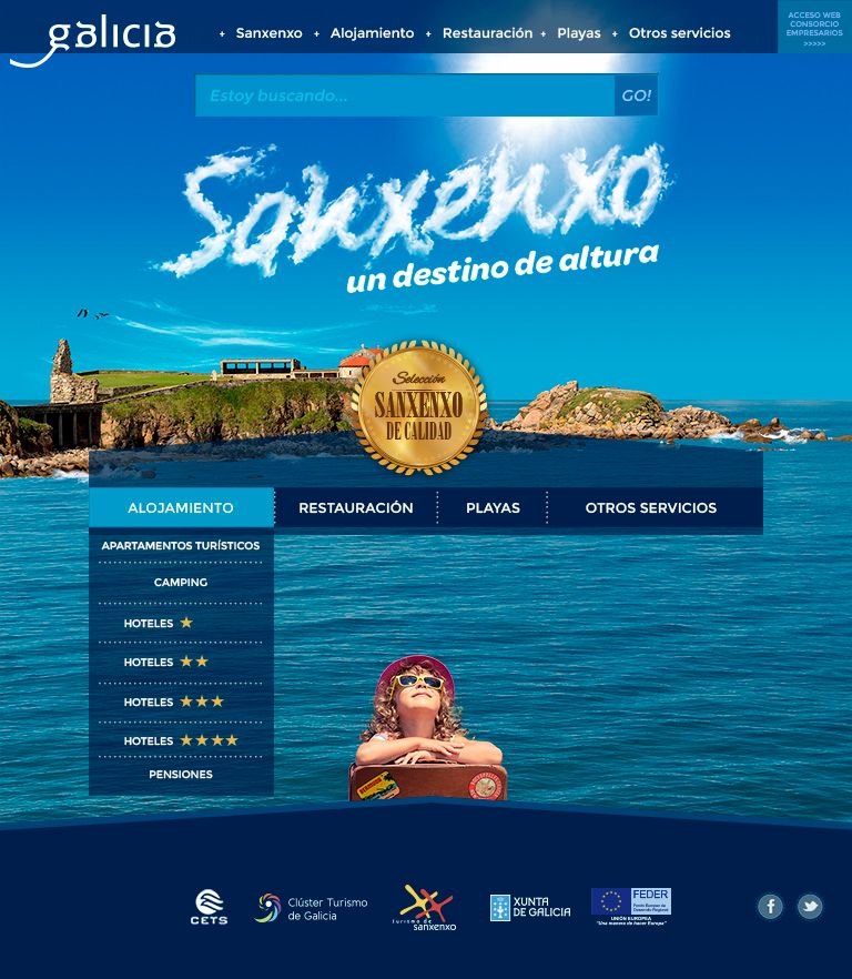 Web Sanxenxo de calidad 2