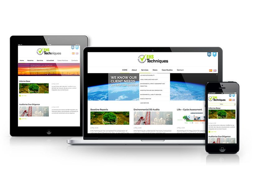 EHS Techniques - Web Design