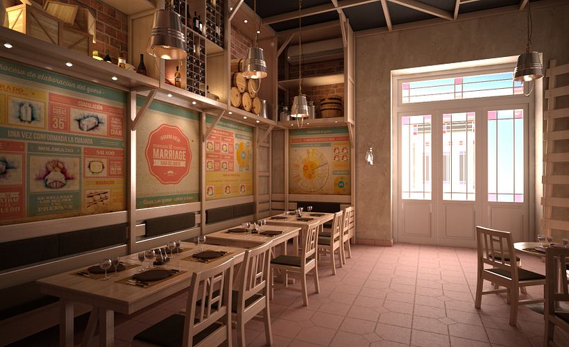 Le Marriage. La casa del queso. 3