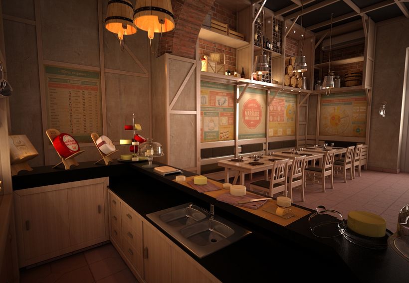 Le Marriage. La casa del queso. 7