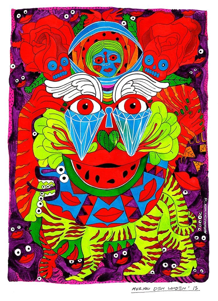 The Mask, the Virgin, the God -1