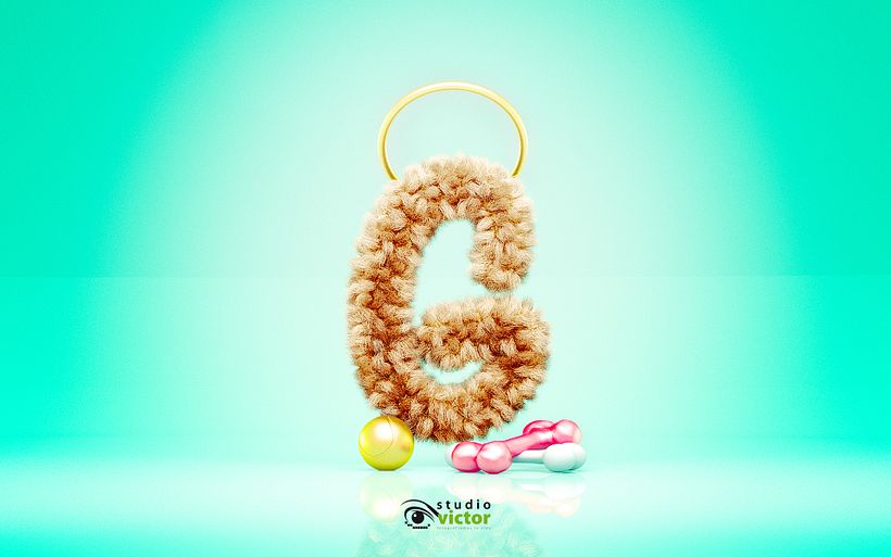 G Peluda con Arnold Render -1