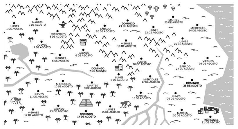Calendario "La Gran Aventura de 2016" 11