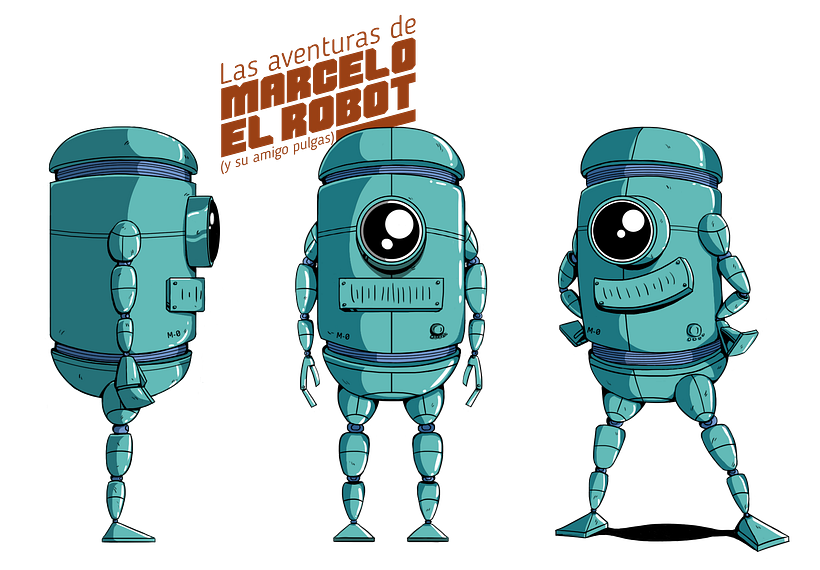 Las aventuras de marcelo el robot / character creation 1