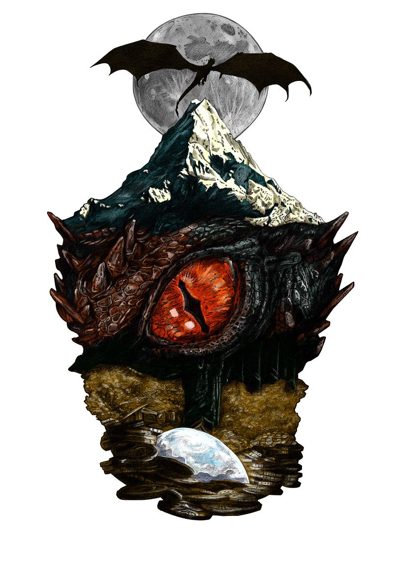 SMAUG EL TERRIBLE. Un pequeño homenaje al último gran dragón 2