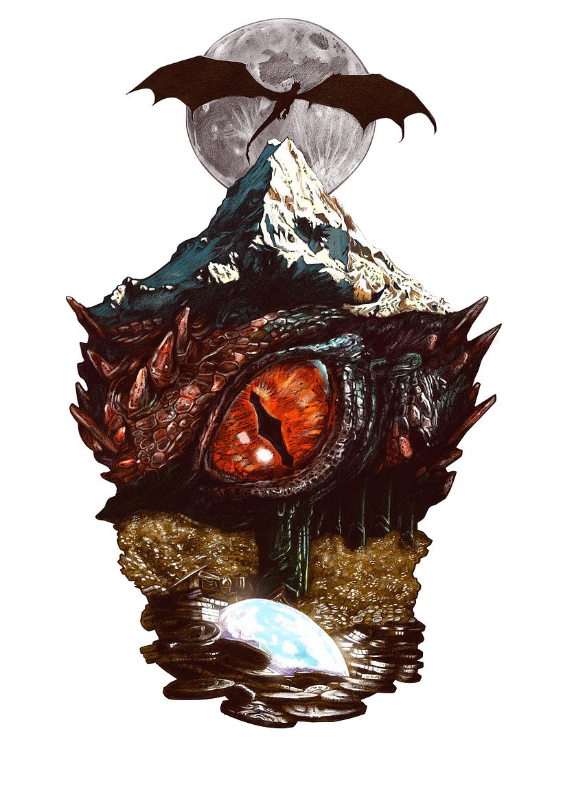 SMAUG EL TERRIBLE. Un pequeño homenaje al último gran dragón 4
