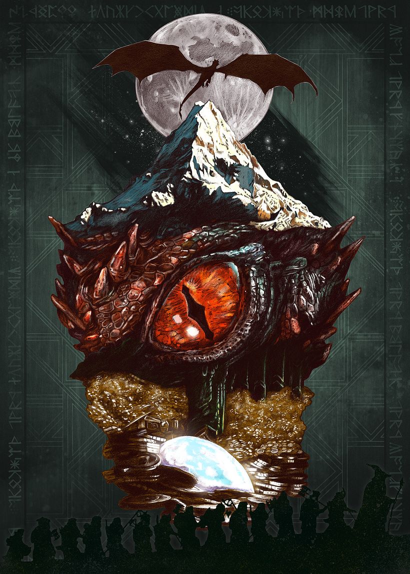 SMAUG EL TERRIBLE. Un pequeño homenaje al último gran dragón 6