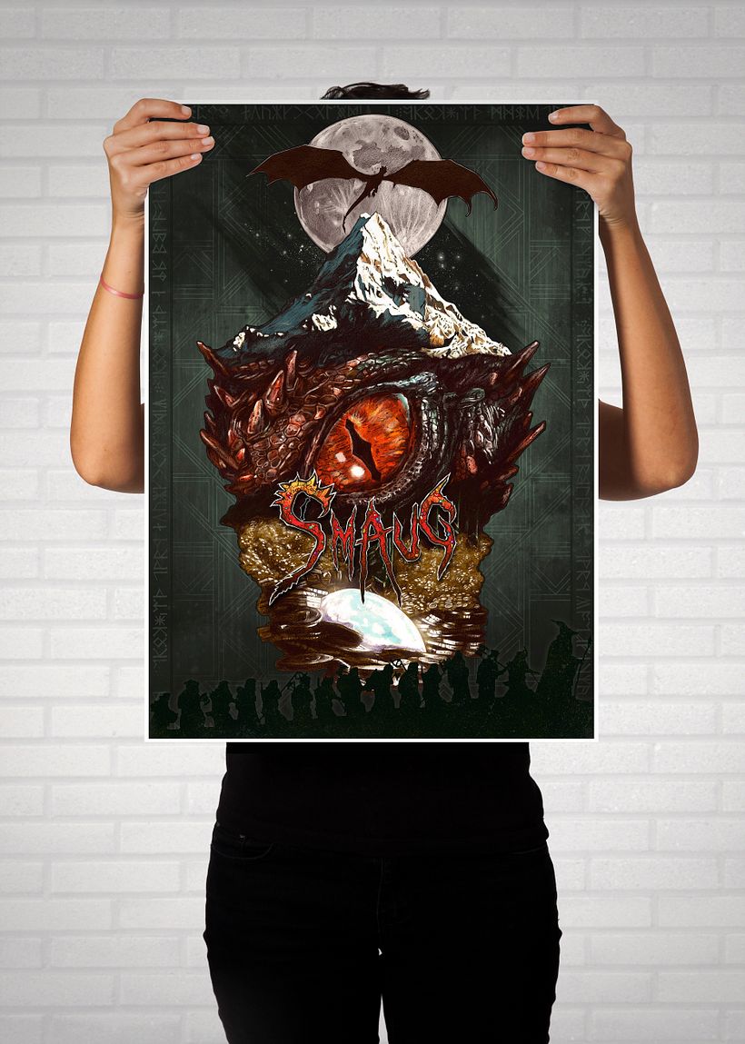 SMAUG EL TERRIBLE. Un pequeño homenaje al último gran dragón 13