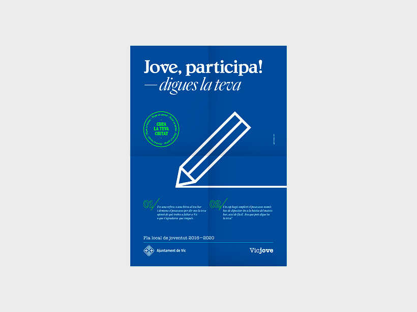 Jove, participa. Ajuntament de Vic. 1
