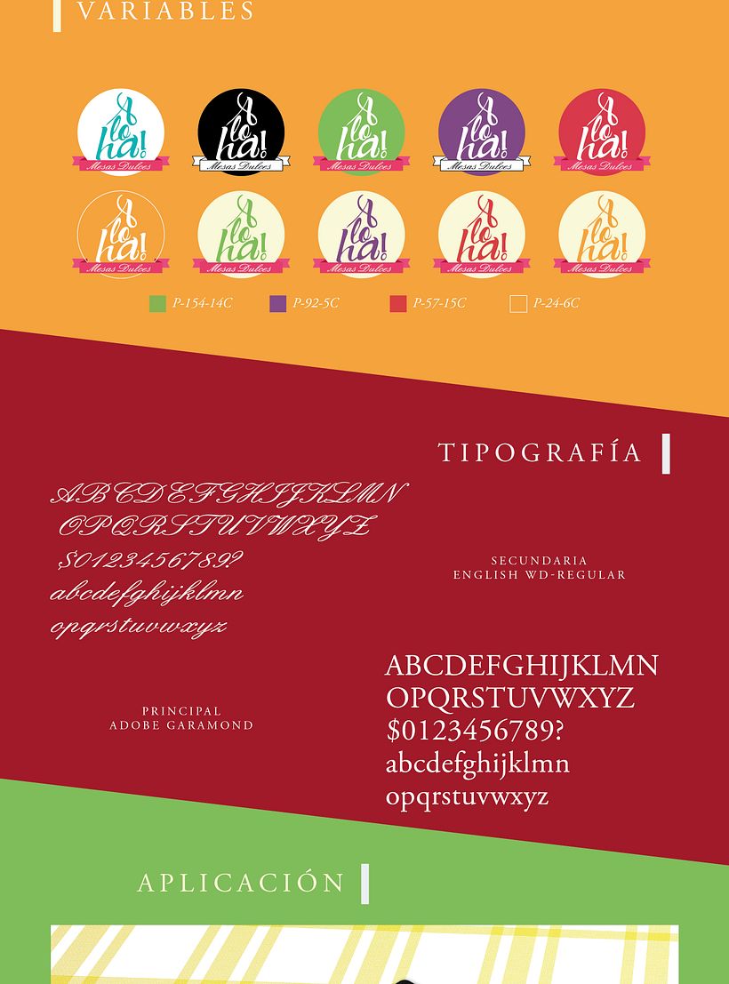 Aloha! Mesas Dulces 0