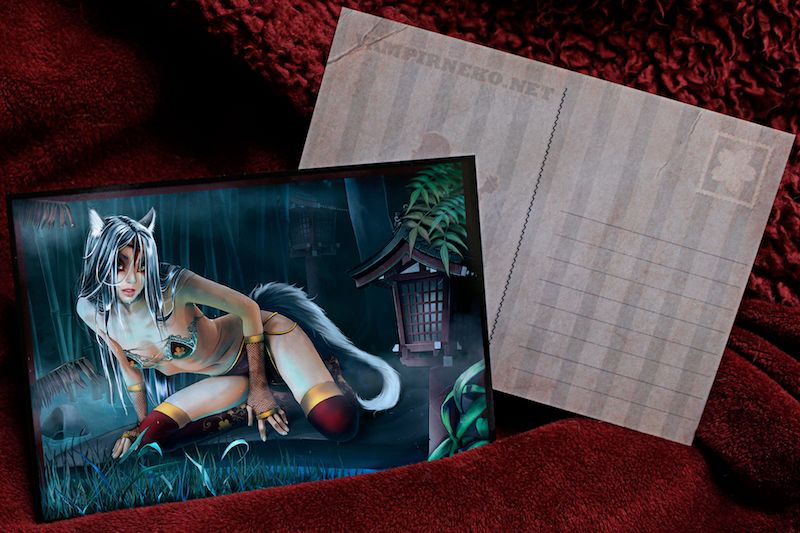 Kitsune - Ilustração tradicional
