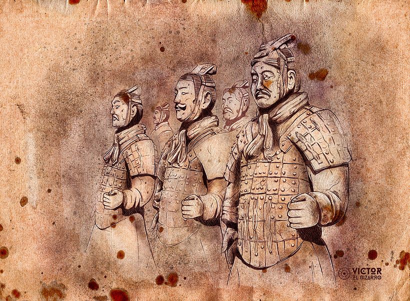 Reliquias del pasado - Ilustración tradicional