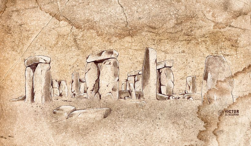 Reliquias del pasado - Ilustración tradicional