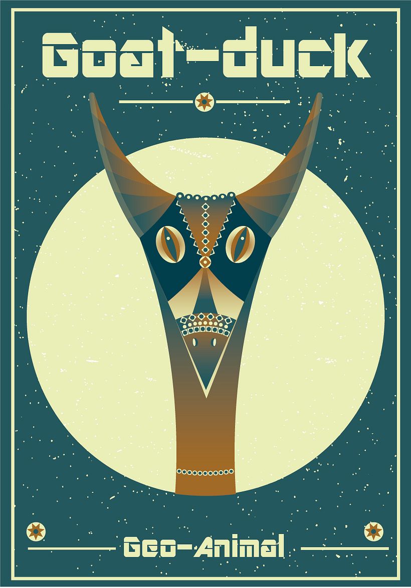 Goat-Cat, geo-animal -1