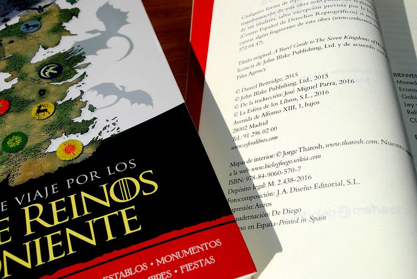 Mapa de Juego de Tronos 1