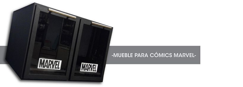 Mueble para cómics | Diseño de producto 1