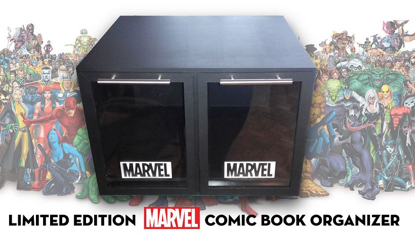 Mueble para cómics | Diseño de producto 12