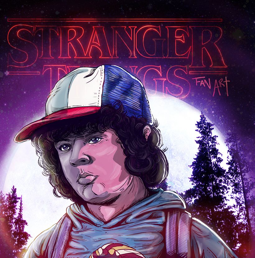 Fan art // Stranger things  0