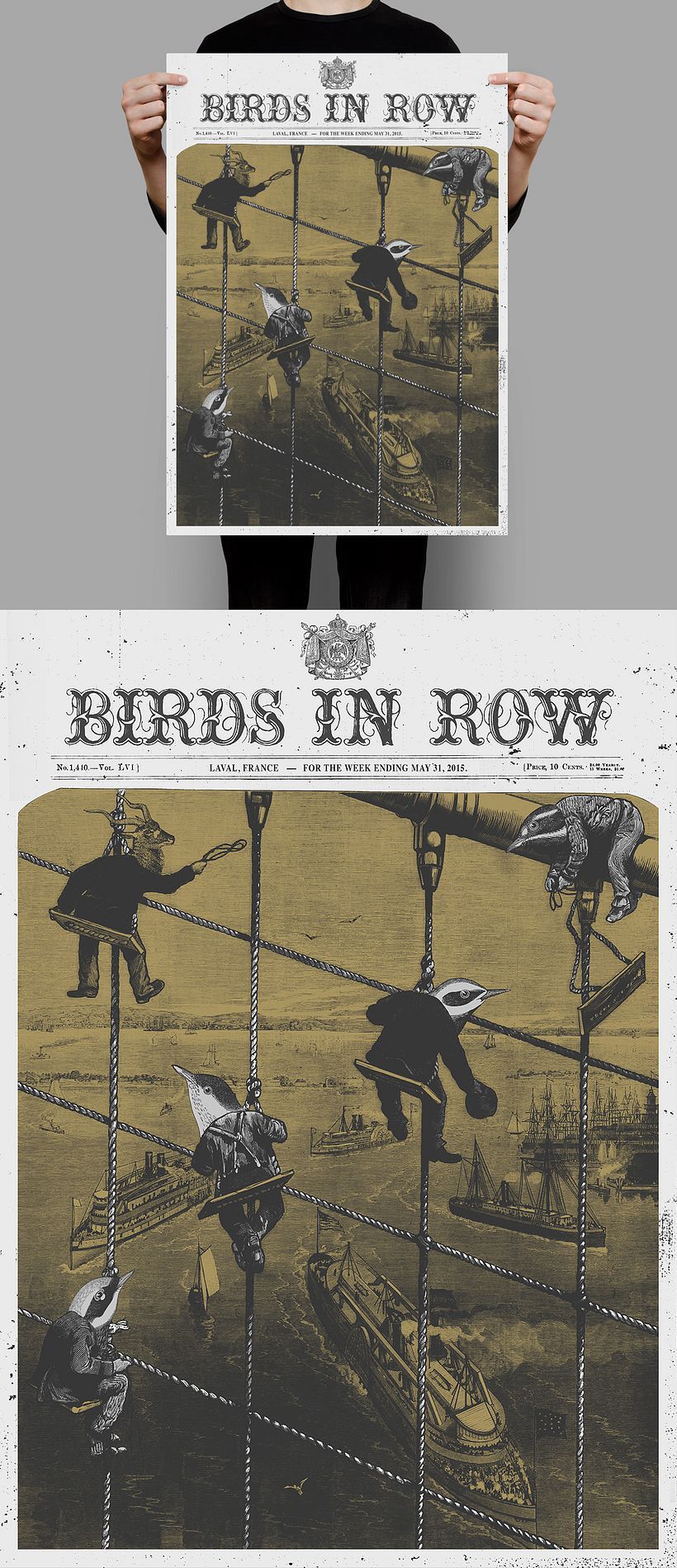 BIRDS IN ROW / GHOST BRIGADE 2