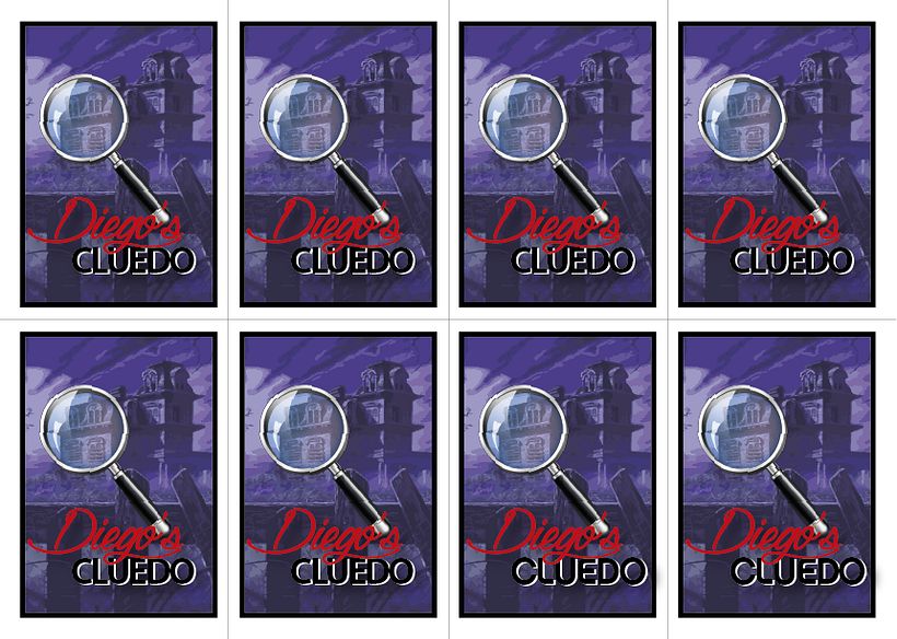 Juego de tablero: Diego's cluedo 5