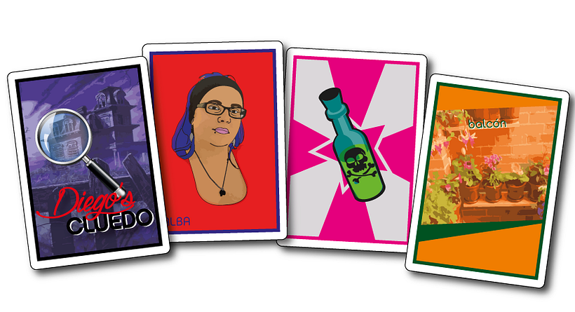 Juego de tablero: Diego's cluedo 0