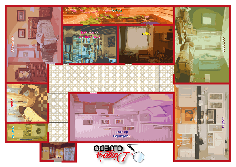 Juego de tablero: Diego's cluedo 1