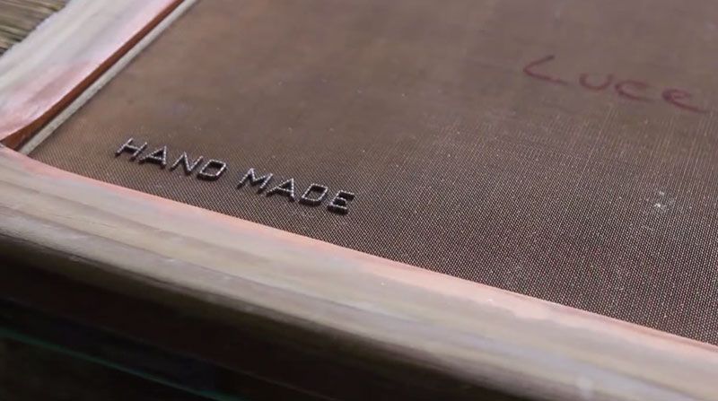 ¿Cómo se fabrica el papel Fabriano? 2