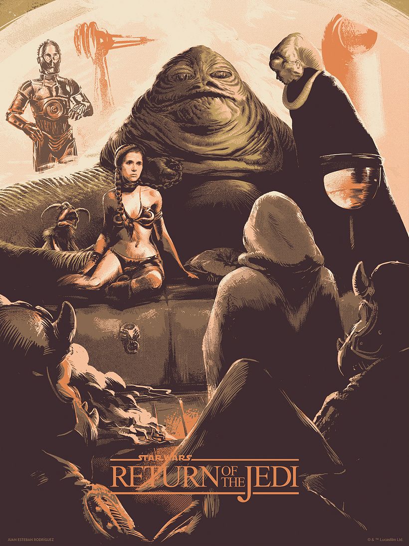 Return of the Jedi - Star Wars Poster 10