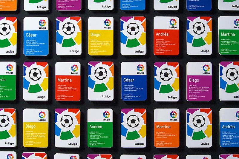 Nueva identidad visual de La Liga española 11