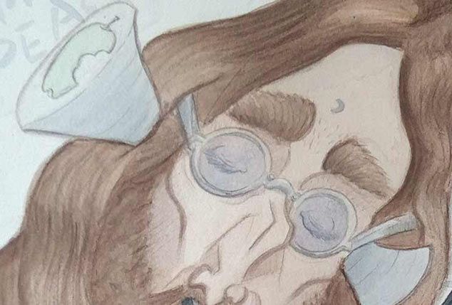 Lennon | Caricatura - Illustration traditionnelle