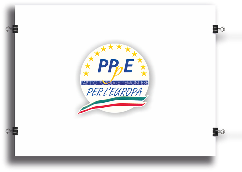 Creación logo PPyE (1999) - Pencitraan Merek & Identitas
