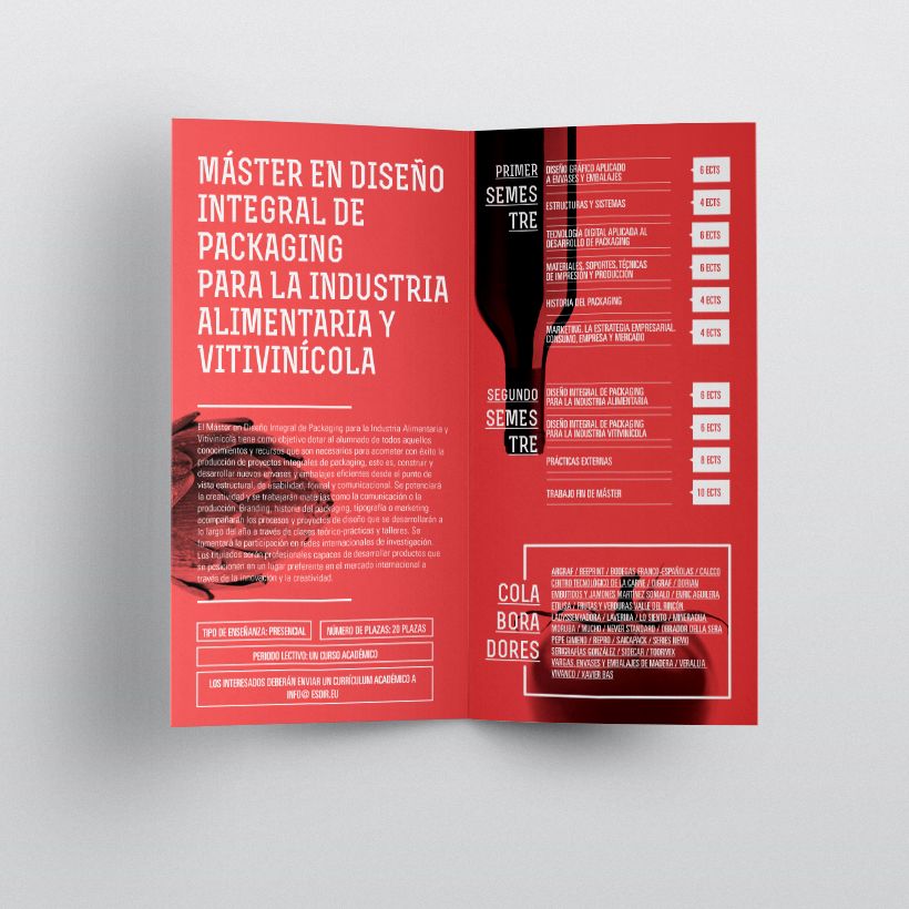 Gıda ve Şarap Endüstrisi için Kapsamlı Ambalaj Tasarımı Yüksek Lisans Derecesi 2