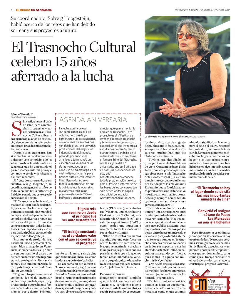 Sumplemento N°13 Fin de Semana 26-08-2016 1