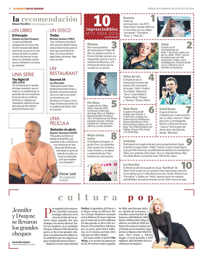 Sumplemento N°13 Fin de Semana 26-08-2016 4