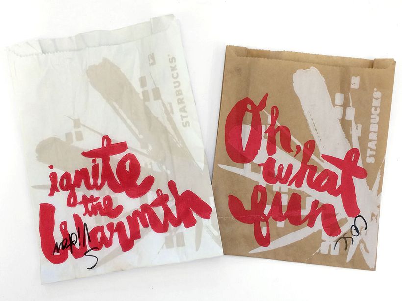 Diseñador de packaging en Starbucks de día, ilustrador de noche 6
