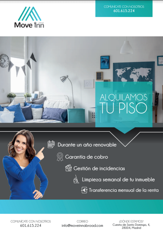 Logo y Flyer para Move Inn Abroad 2