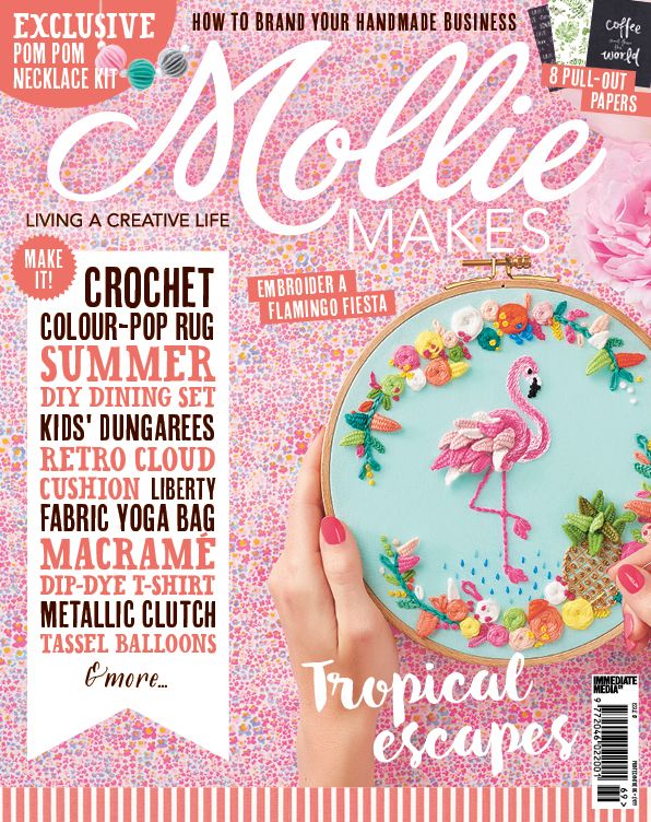 "Tropical Flamingo" Molliemakes 20