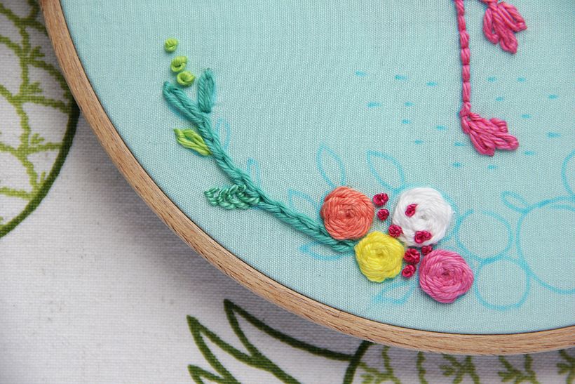 "Tropical Flamingo" Molliemakes 9