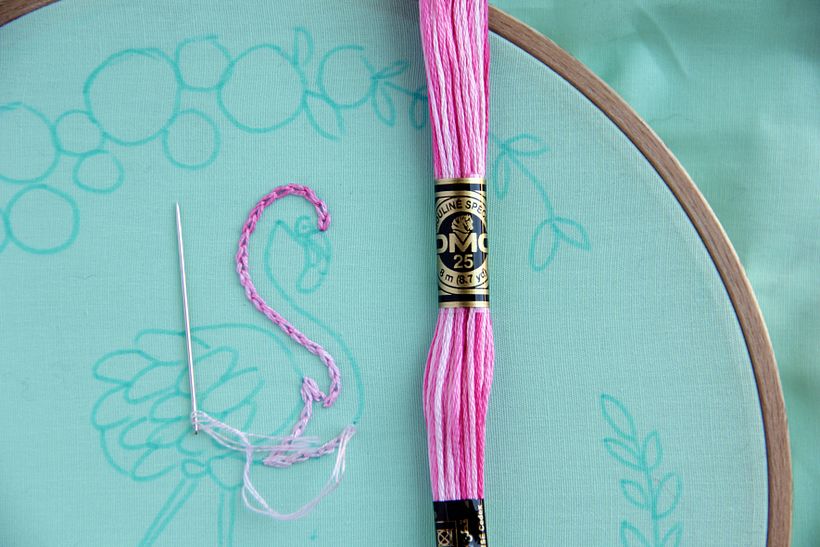 "Tropical Flamingo" Molliemakes 5