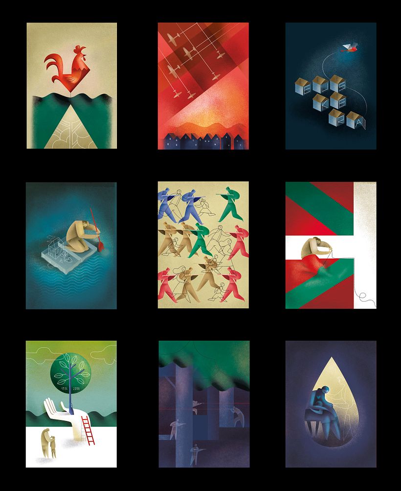 HERMES - Ilustraciones 80 aniversario Guerra Civil 6
