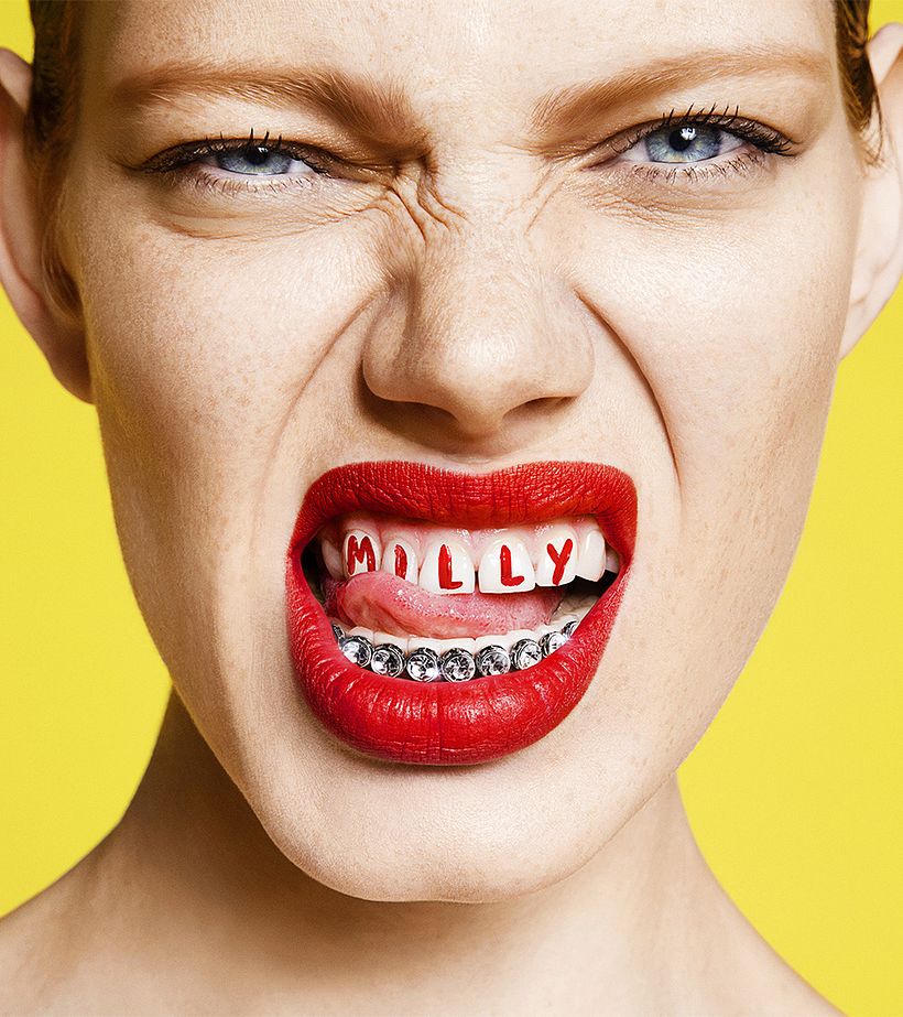 Branding gamberro de Sagmeister & Walsh para MILLY 18