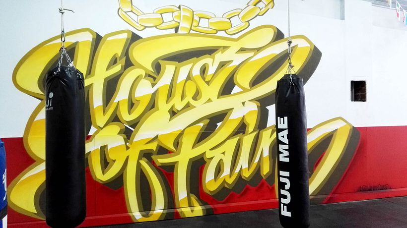 "House of pain" Boxing school. 3
