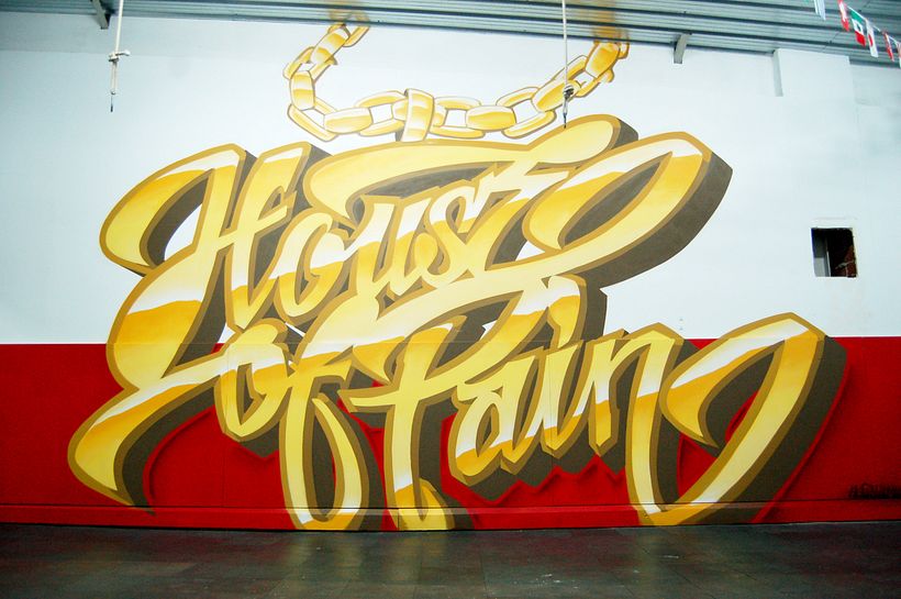 "House of pain" Boxing school. 4