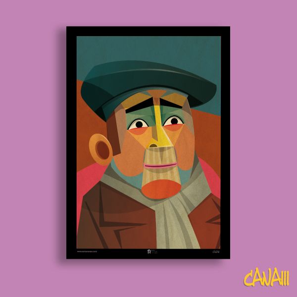 Ilustraciones para póster en técnica vectorial  1