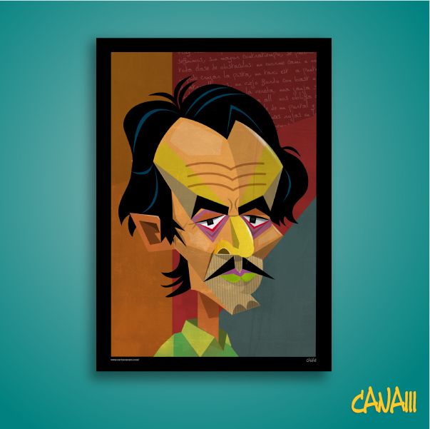 Ilustraciones para póster en técnica vectorial  2