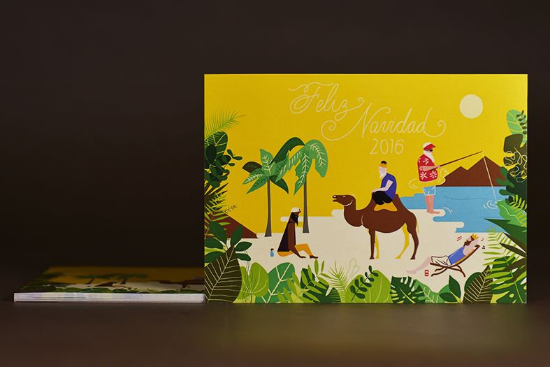 Felicitaciones navieñas en verano 1