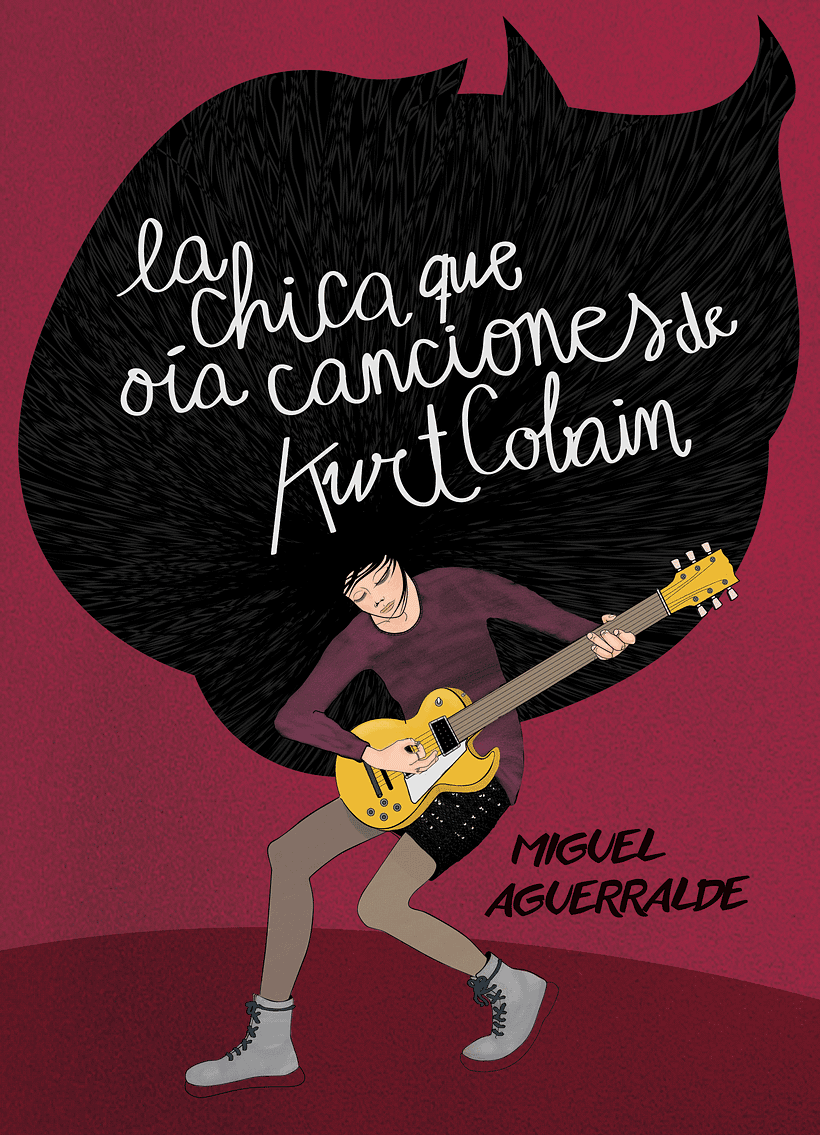 Portada novela "La chica que oía canciones de Kurt Cobain" -1